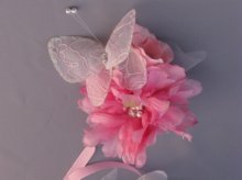 他の写真3: ウェディングブーケ（ラウンドブーケ・造花）　ピンク&ホワイト/白