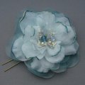[着物・成人式・袴・卒業式・結婚式・ウェディング・パーティー]花髪飾り ライトブルー/水色