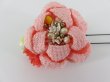 画像3: 髪飾り 着物 成人式 振袖 袴 卒業式 結婚式 七五三 ちりめん つまみ細工 マム 花 髪飾り  ピンク・ワイン・オレンジ ・ 紫