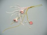 画像: 髪飾り 着物 成人式 振袖 袴 卒業式 結婚式 七五三 羽 ちりめん 花 さがり ピン ピンク ホワイト 白